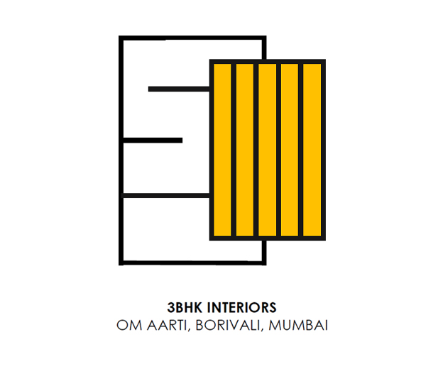 2BHK INTERIOR DESIGN IN BORIVALI, MUMBAI