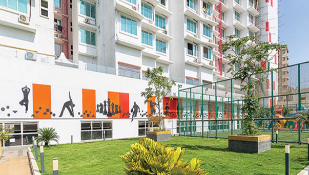 ROMELL AETHER BUILDING FACADE, LANDSCAPE & LOBBY DESIGN