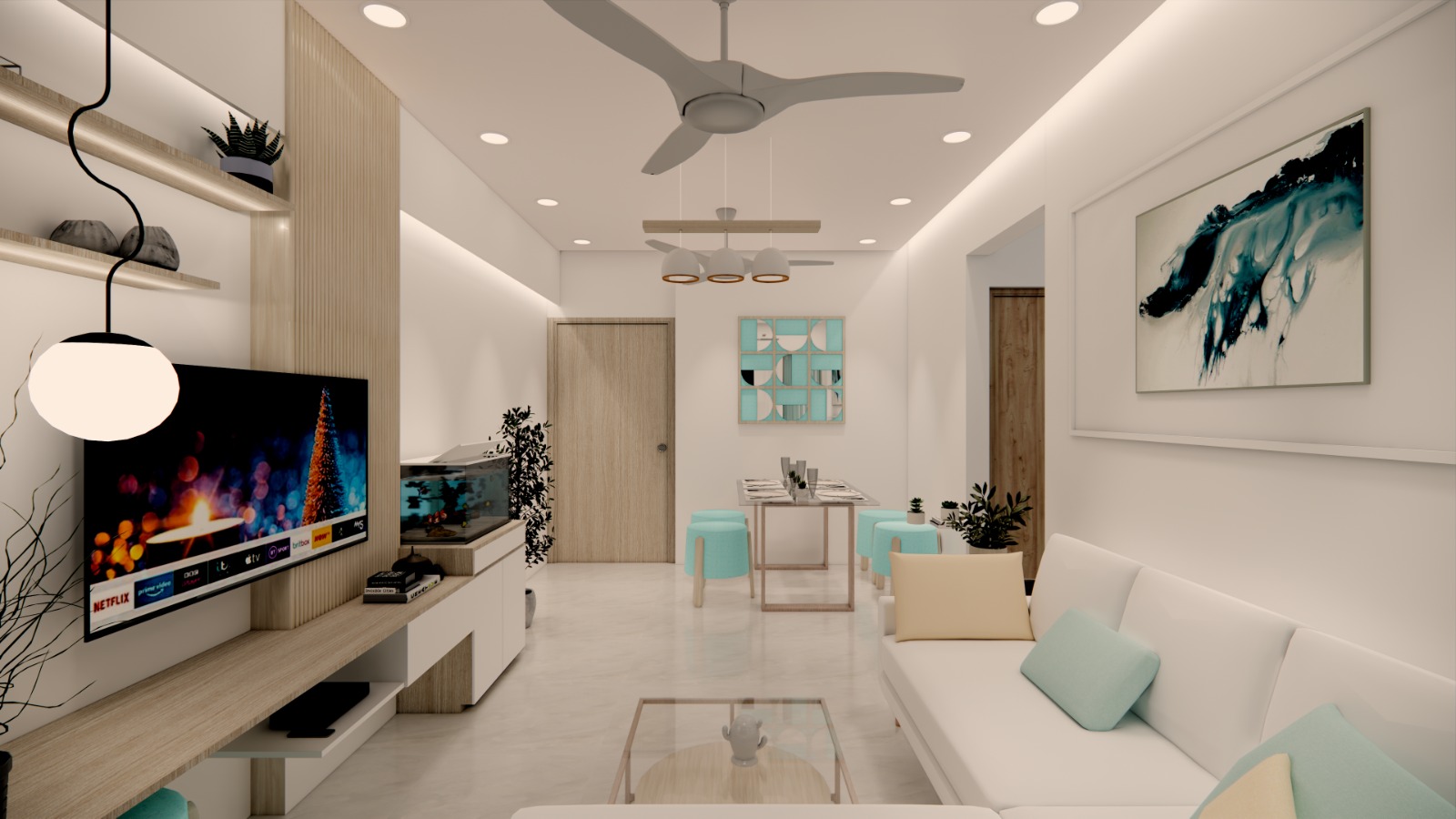 2BHK Interior Design